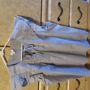 J. Crew Sleeveless Ruffle Top